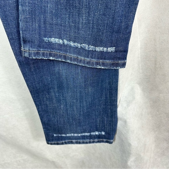 Eleventy Womens High Rise Straight Leg Blue Denim Wash Size US 2 - Picture 11 of 14